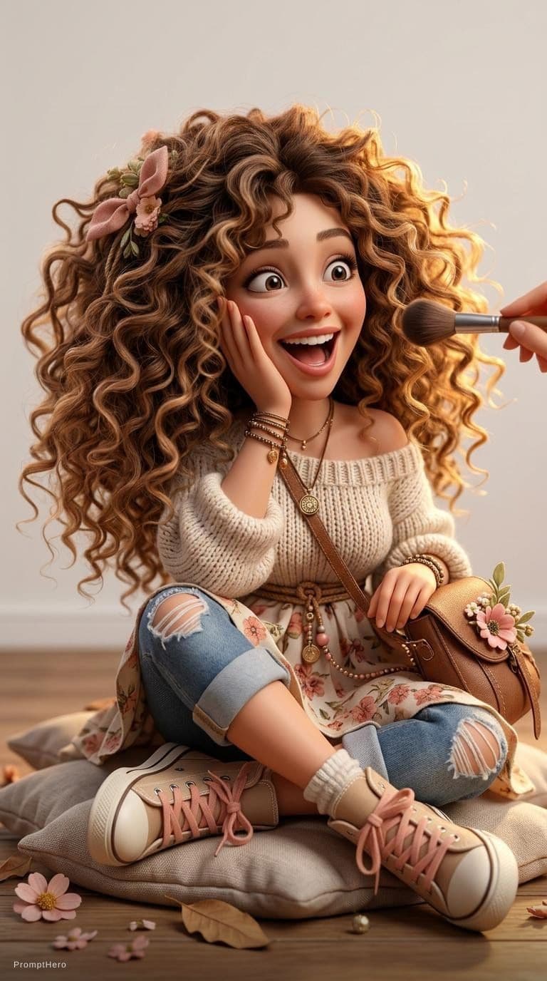 AI generated: Crear un personaje animado 3d a partir de esta imagen anexada, haciendo que el propio objeto cobre v...