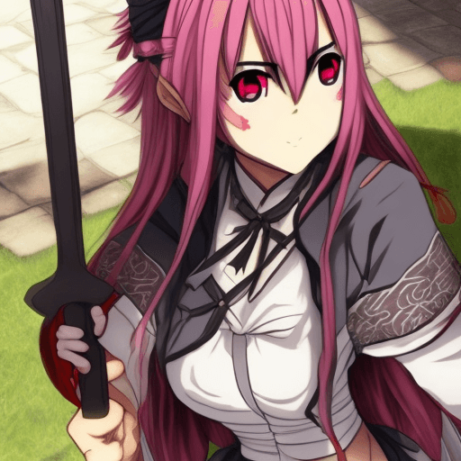 AI generated: mitsuri from demon slayer
