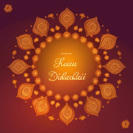 AI generated: Please generate a very beautiful Diwali wishes theme image background with new AI and vibrant colors...