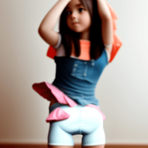 AI generated: a girl wearing a

diaper

