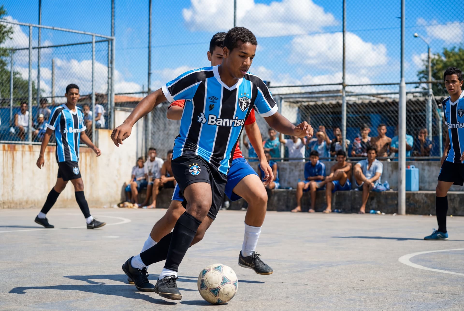 AI generated: player soccer