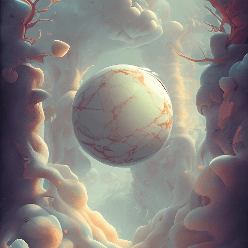 AI generated: kid growin into me : : 2D matte gouache book cover illustration : : white marble realistic world --a...