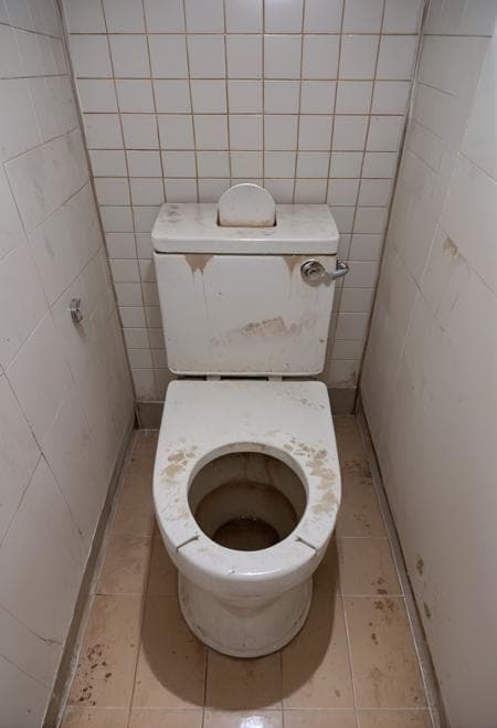 1219 Dirty Toilet Bowl