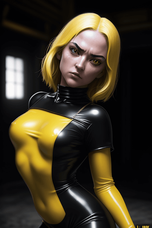 AI generated: Prompt: RAW photo, low key, cinematic composition, Middle earth, kill bill,  beautiful girl, rim lig...