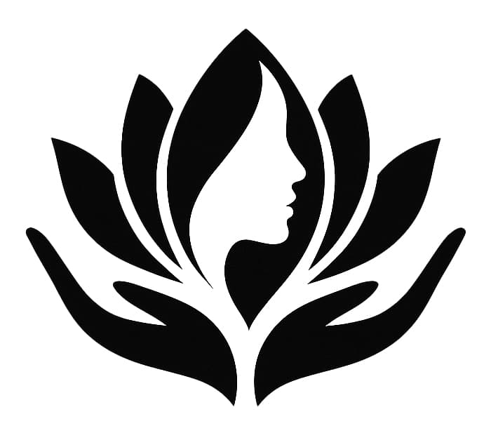AI generated: Design a professional and stylish logo for a skin and hair care company. The design should include a...