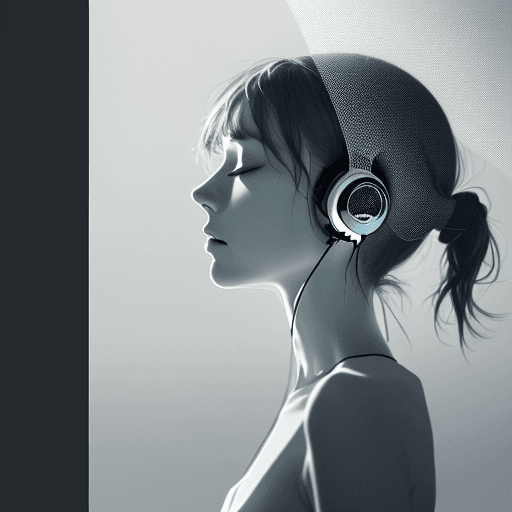 AI generated: listening without sound, movement without noise