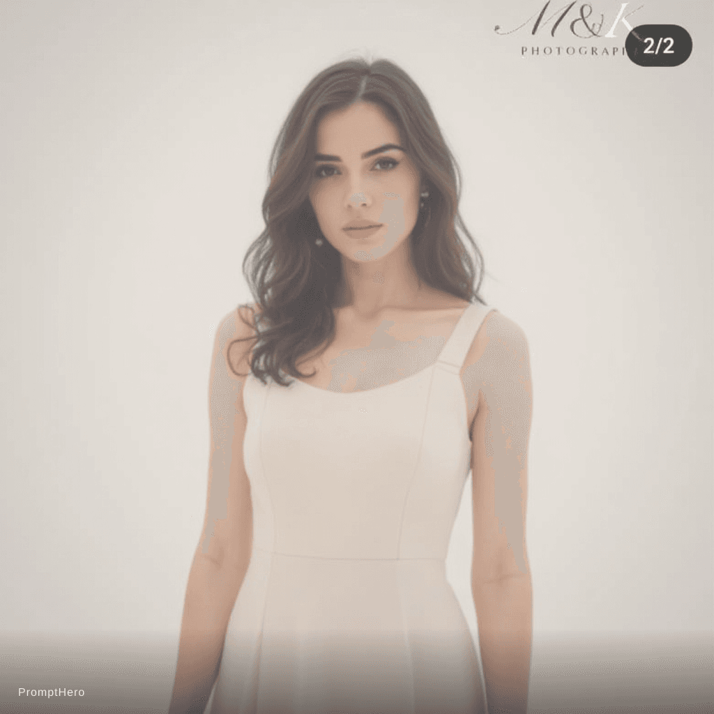 AI generated: "Fine art photograph A supermodel woman in her early twenties, Refined facial features, graceful and...
