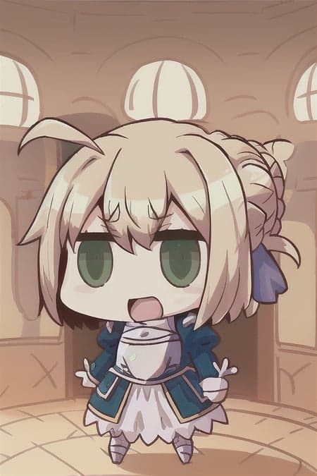 Fate April Fool's Riyo style (Lyomsnpmp)