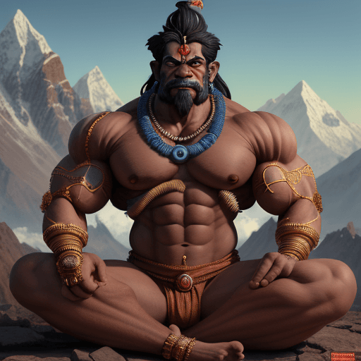 AI generated: hindu god hanuman, postapocalyptic, ultra realistic, 4k, ultra detailed,
amazing lifelike award winn...