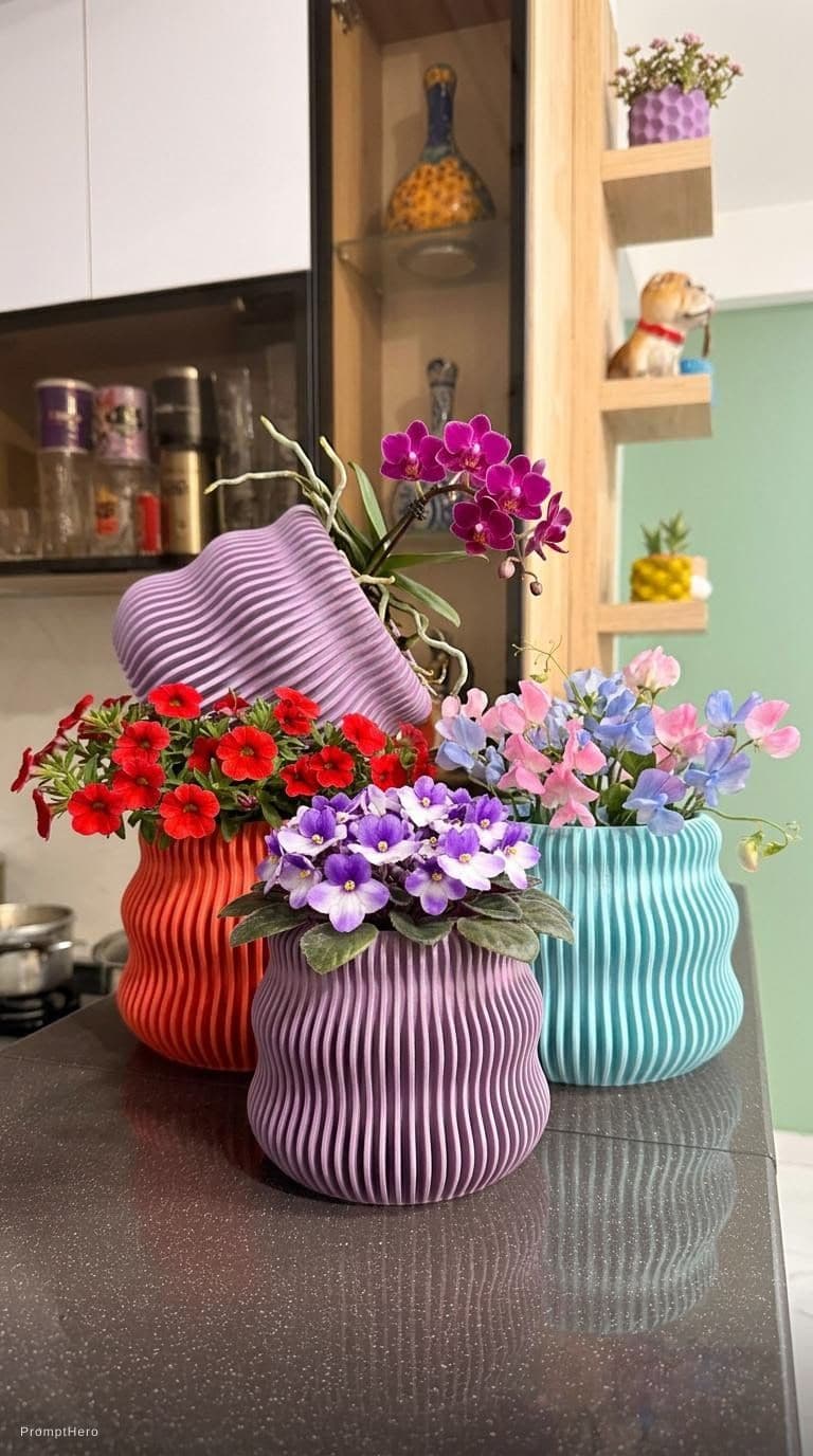 AI generated: Blossoming plants ,HD --ar 9:16