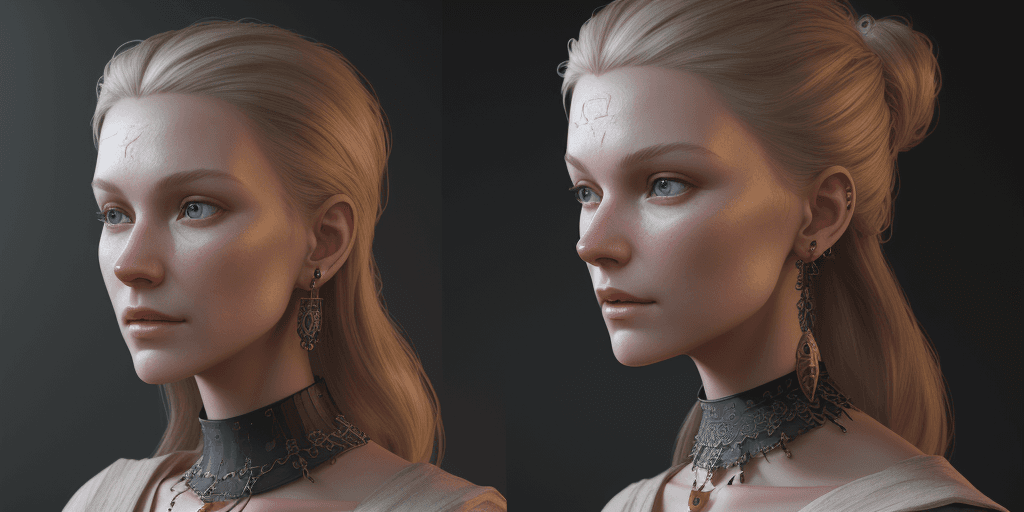 AI generated: earring design, jewelry design, wood, nordic, material, product design, trending on artstation, cgso...