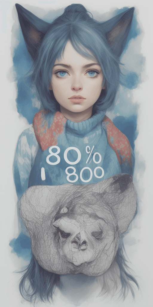 AI generated:  80% 