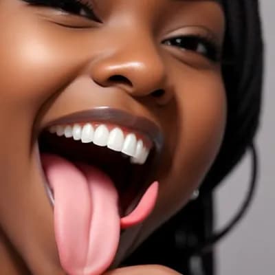 AI generated video: semen in mouth