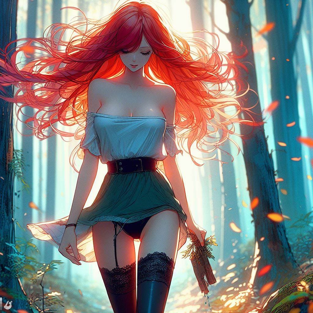 AI generated: 
digital 2D illustration, ethereal light, anime style, artwork, bright colors, strokes, modern ink,...