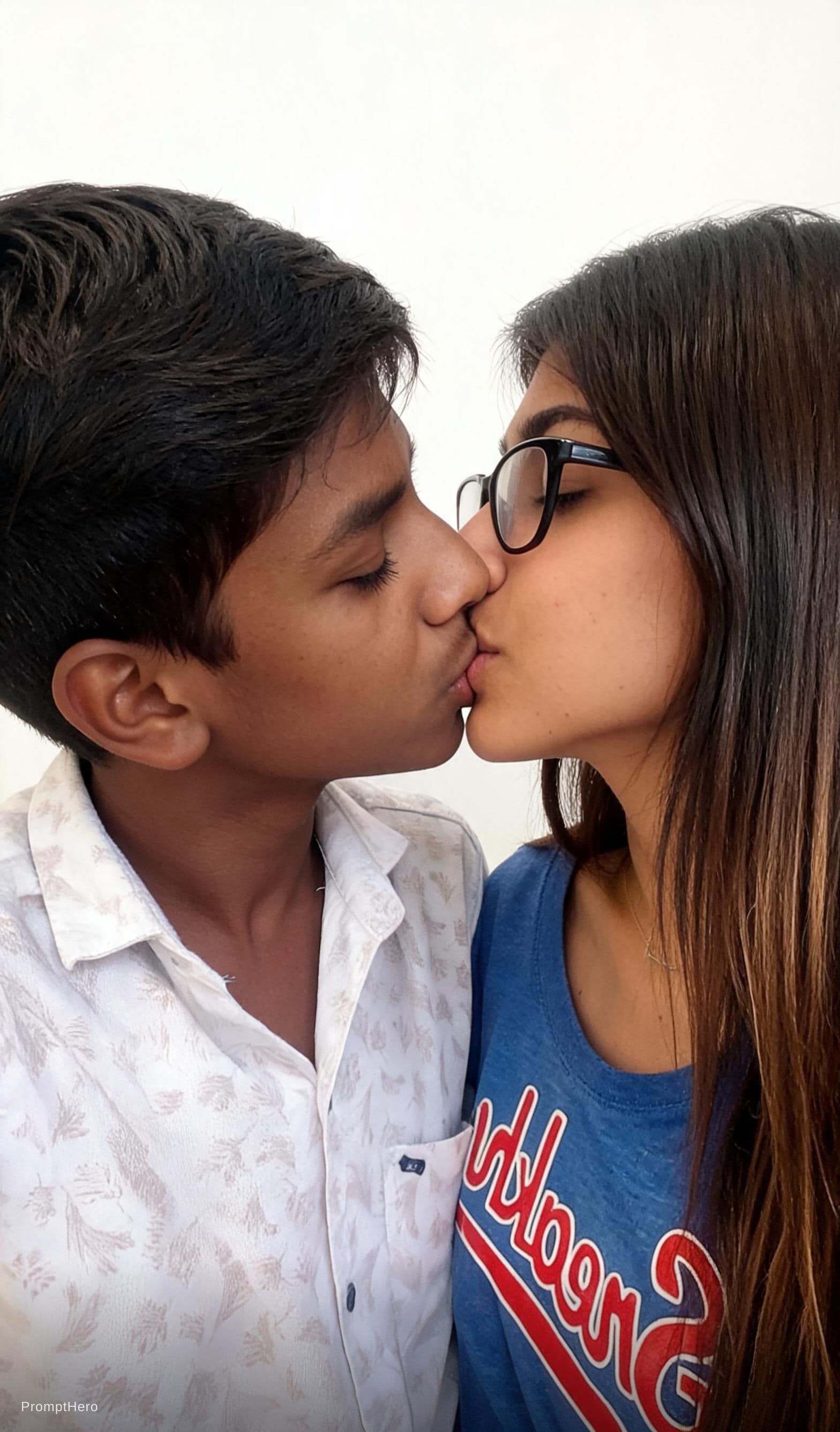 Hero prompt: Kiss farance