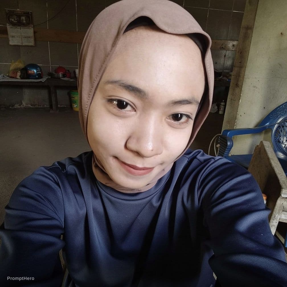 AI generated: Wanita telanjang dada