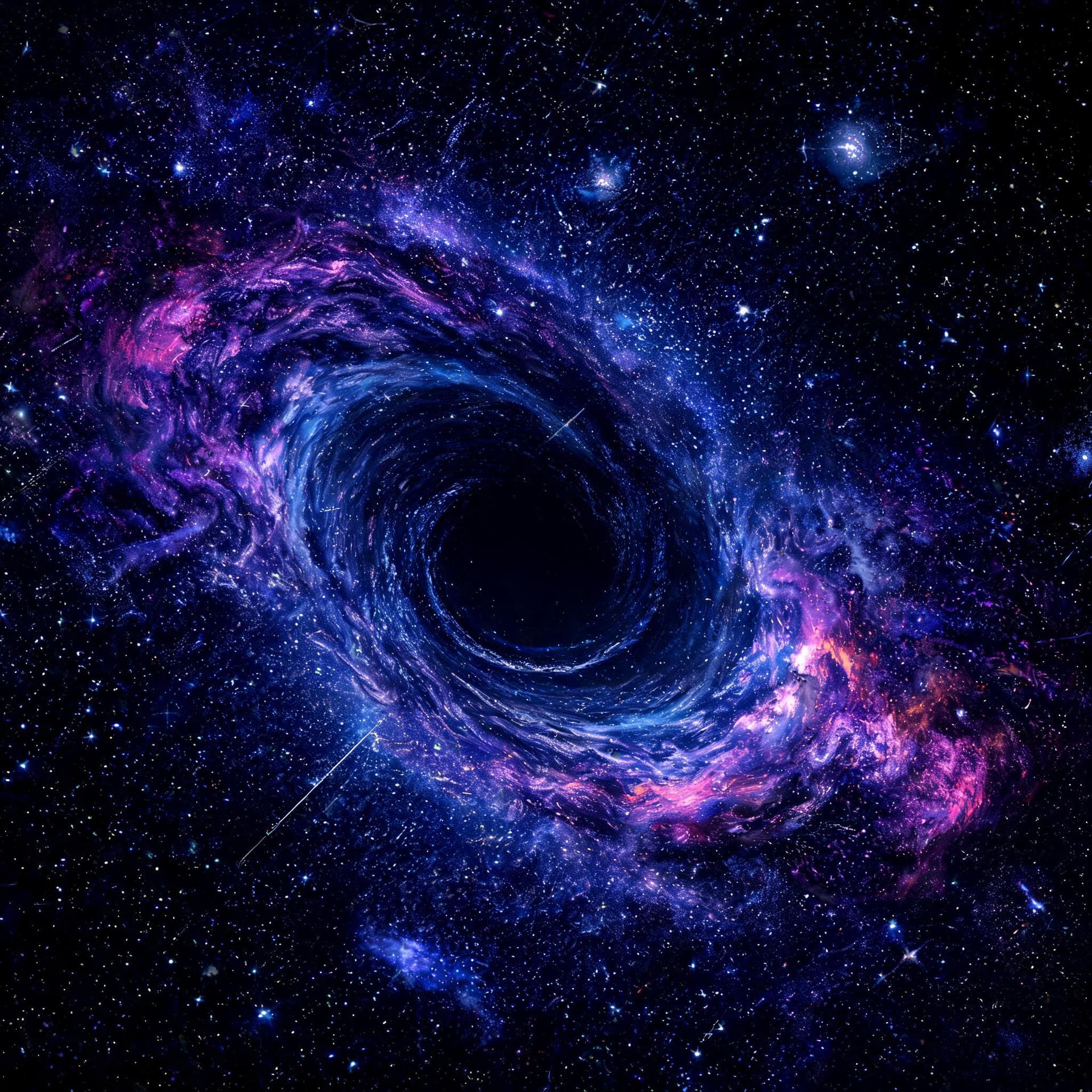 AI generated: galactic abyss