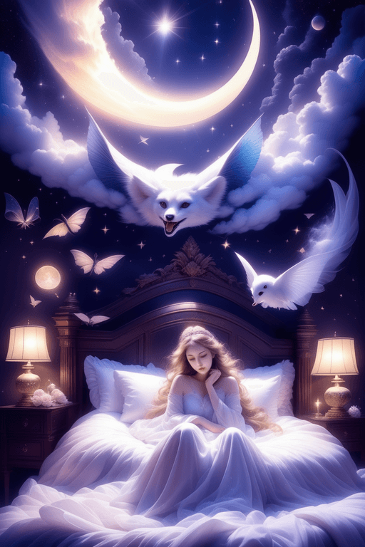 AI generated: Things that come out in my dreams when I sleep, , Mysterious