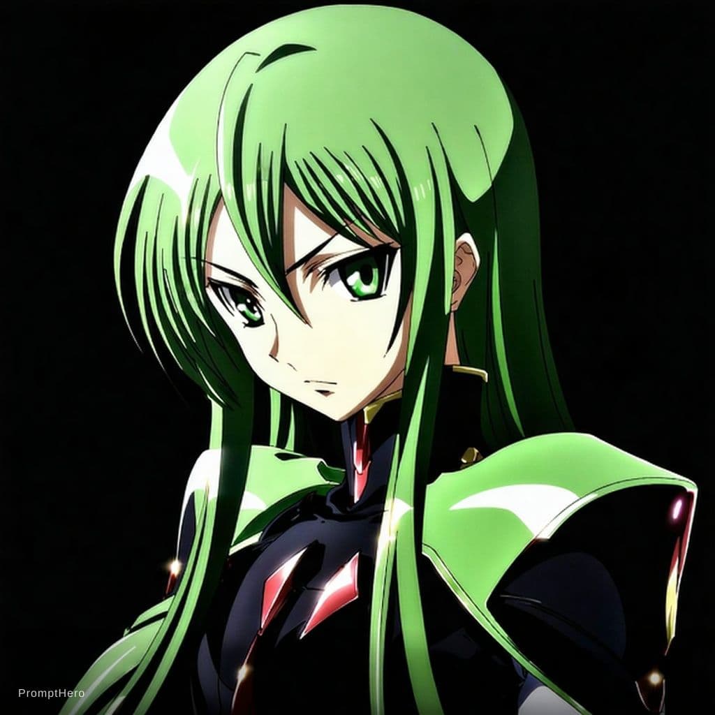 AI generated: C.C (code geass)