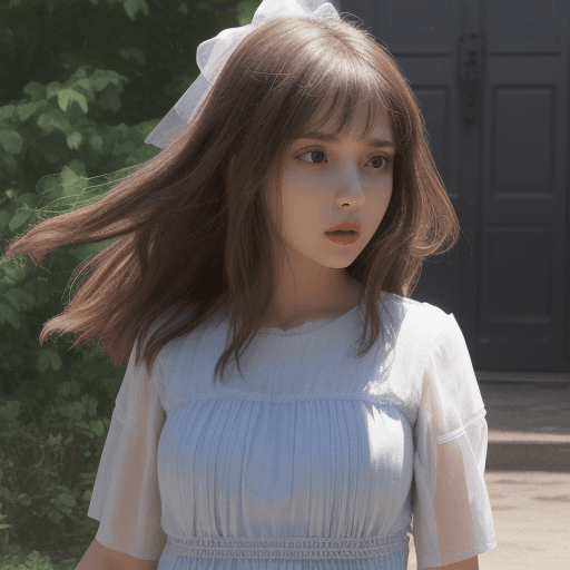 AI generated: girl and sowrd
