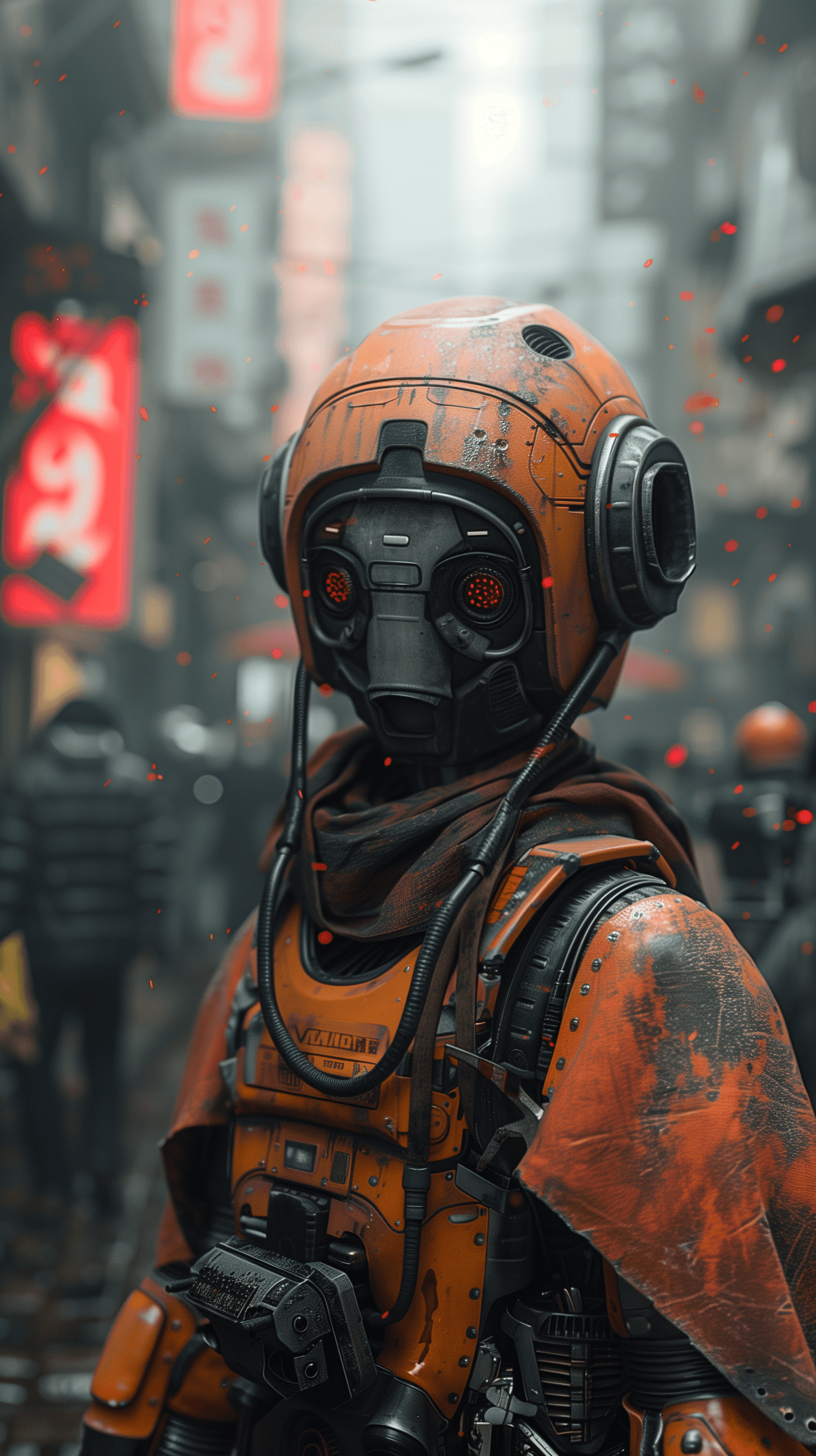 AI generated: cinematic, high resolutions, candid shot, darkness devastating world, color red, deep fog, bizarrely...