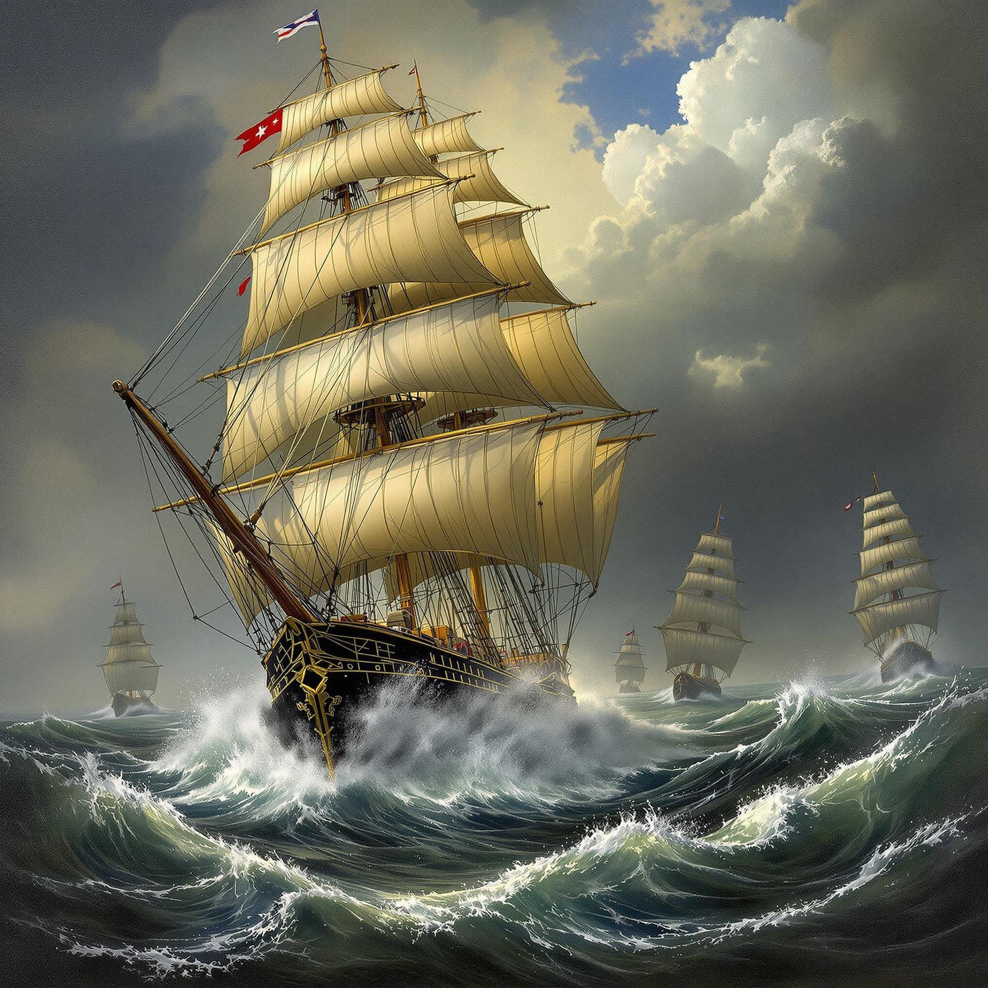 AI generated: In high definition and highly detailed, surrealistic, and executed in the styles of the Dutch Master...
