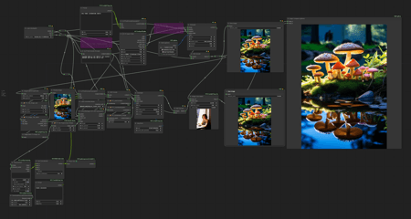 Amazing Flux_8Mega_Pixel_image_upscale_process