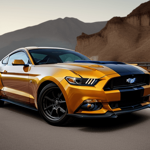 AI generated: Mustang