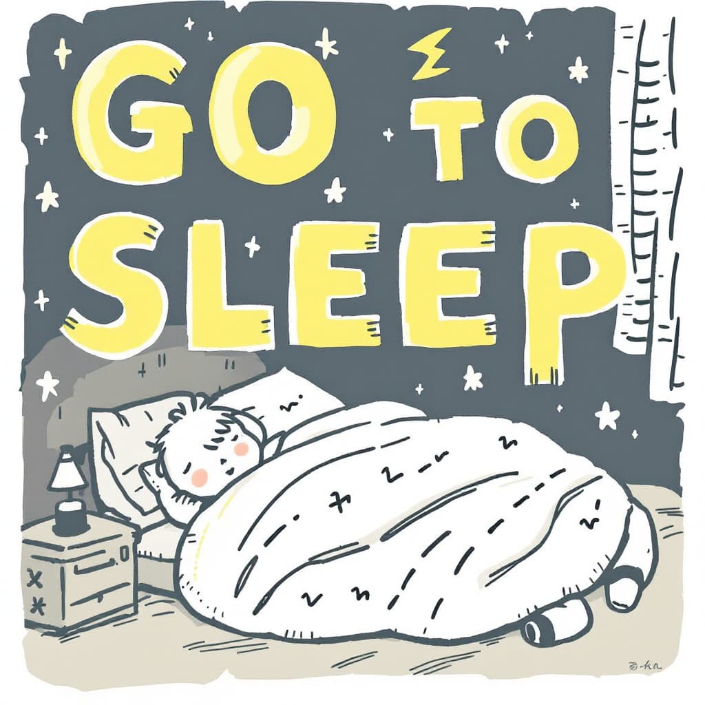 AI generated: Go To Sleep