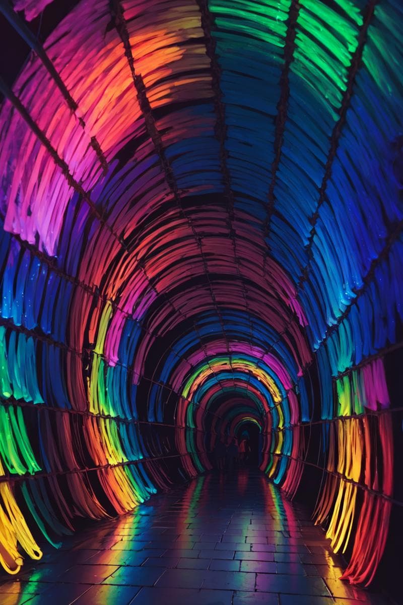 Light Tunnel | Rainbow Tunnel [Illustrious]