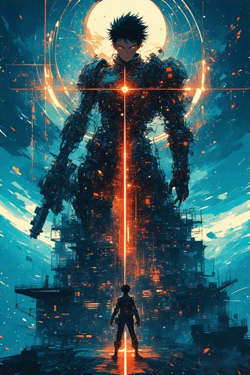 AI generated: Create aesthetic anime screengrab frames in the style of Akira, directed by Katsuhiro Otomo, capturi...