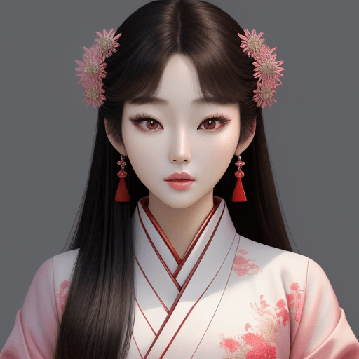 AI generated: Beautiful Korean woman, in the style of Asian beauty standards, Kdrama --ar 1:2 --stylize 750 --v 6