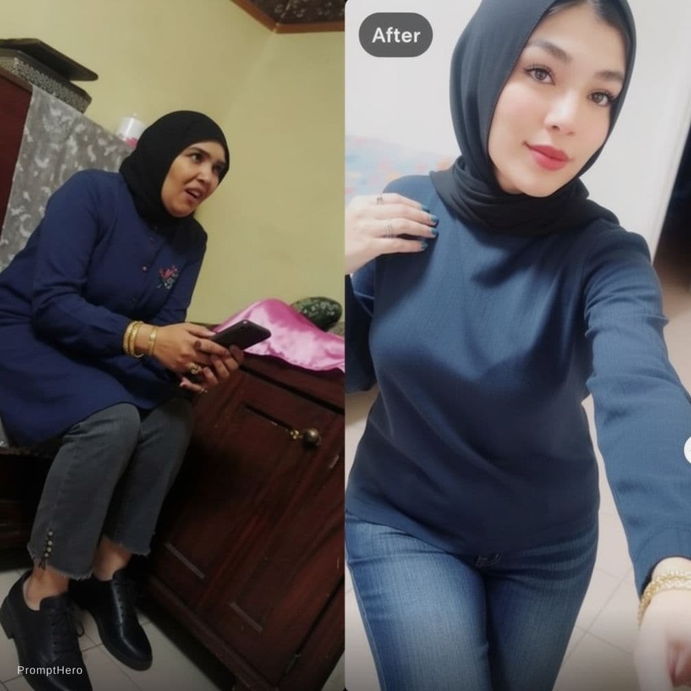 AI generated: Remove dresses
