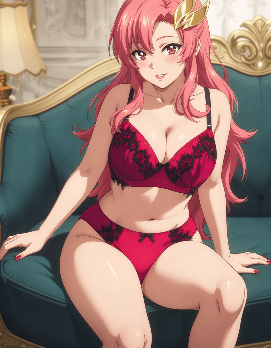 Lace Patchwork Lingerie Set - Image 1