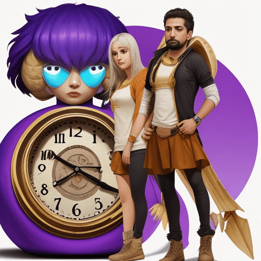 AI generated: Una persona con poderes del tiempo 
 
