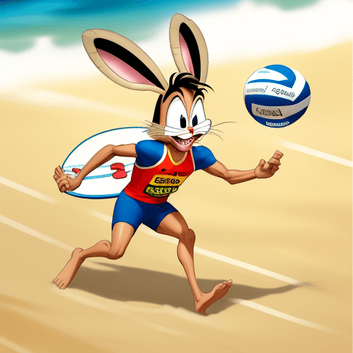 AI generated: mascot beachvolleyball
similar "bugs bunny" "speedy gonzales"
quasi-beach.at

