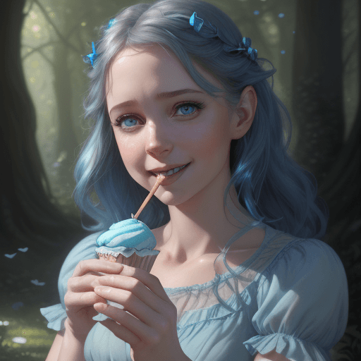 AI generated: Blue eyes, beautiful fairies | | realistic shaded, pleasant face, fine details, realistic shaded lig...