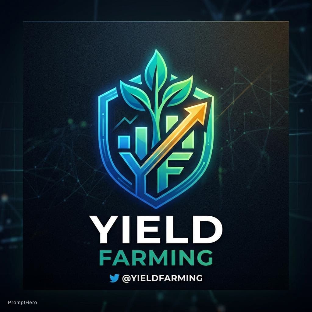AI generated: create a logo for a yield farming twitter profile