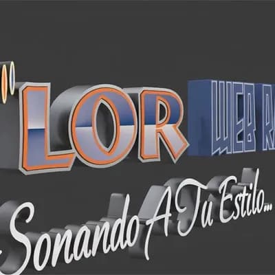 AI generated video: Make the 3d realistic logo do a full 360 degree spin from the front to back back to the front.