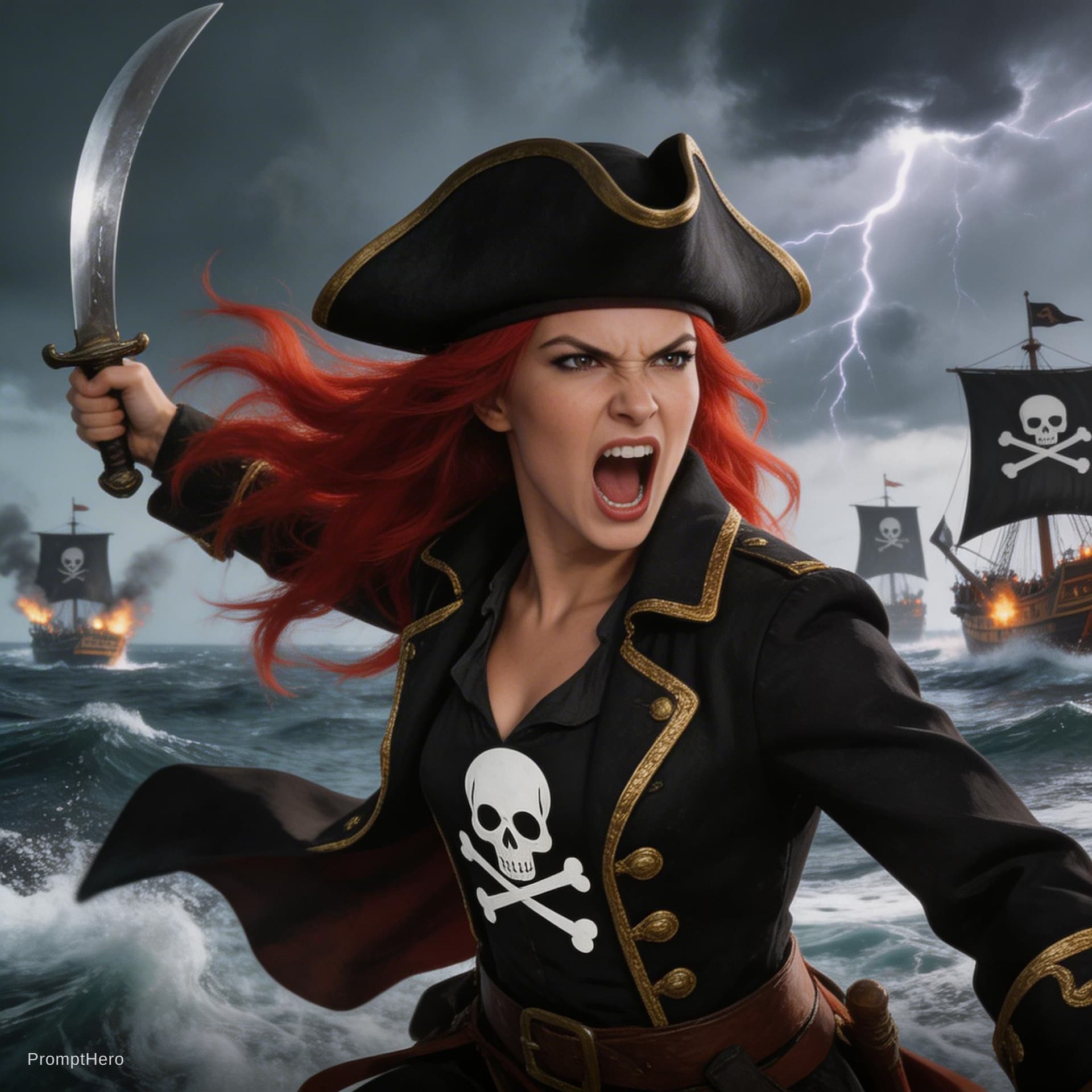 AI generated: You are a digital video artist specializing in action-driven character art. Create a high-quality di...