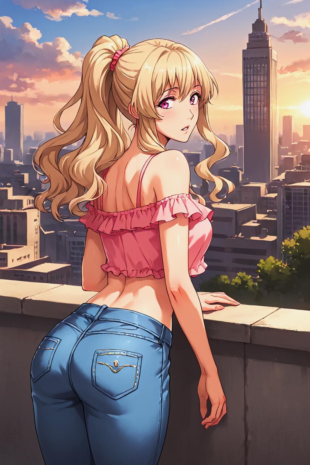 Sunohara Yuika (春原 結花) - Yariman JK Family Restaurant (ヤリマンＪＫのファミレスご奉仕アルバイト)