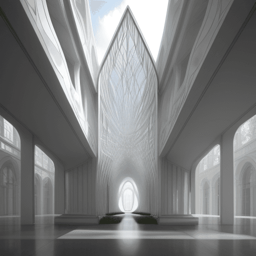 AI generated: ephemeral architecture
