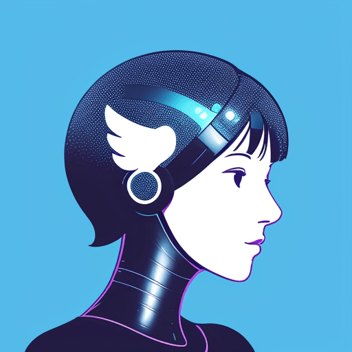 AI generated: generate a profile picture for twitter based on AI theme