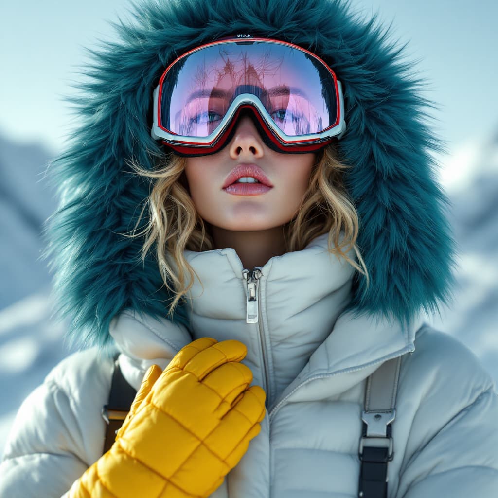 AI generated: Create a hyper-realistic digital image of Japan personified as a strikingly beautiful yet formidable...