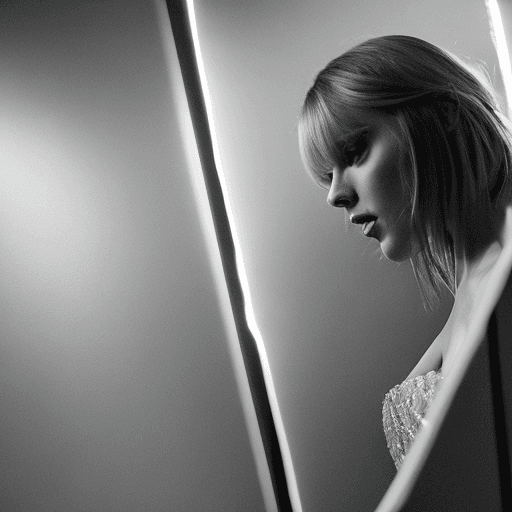 AI generated: taylor swift, naked, neon lighting, private room, stripping, 8k UHD, porn