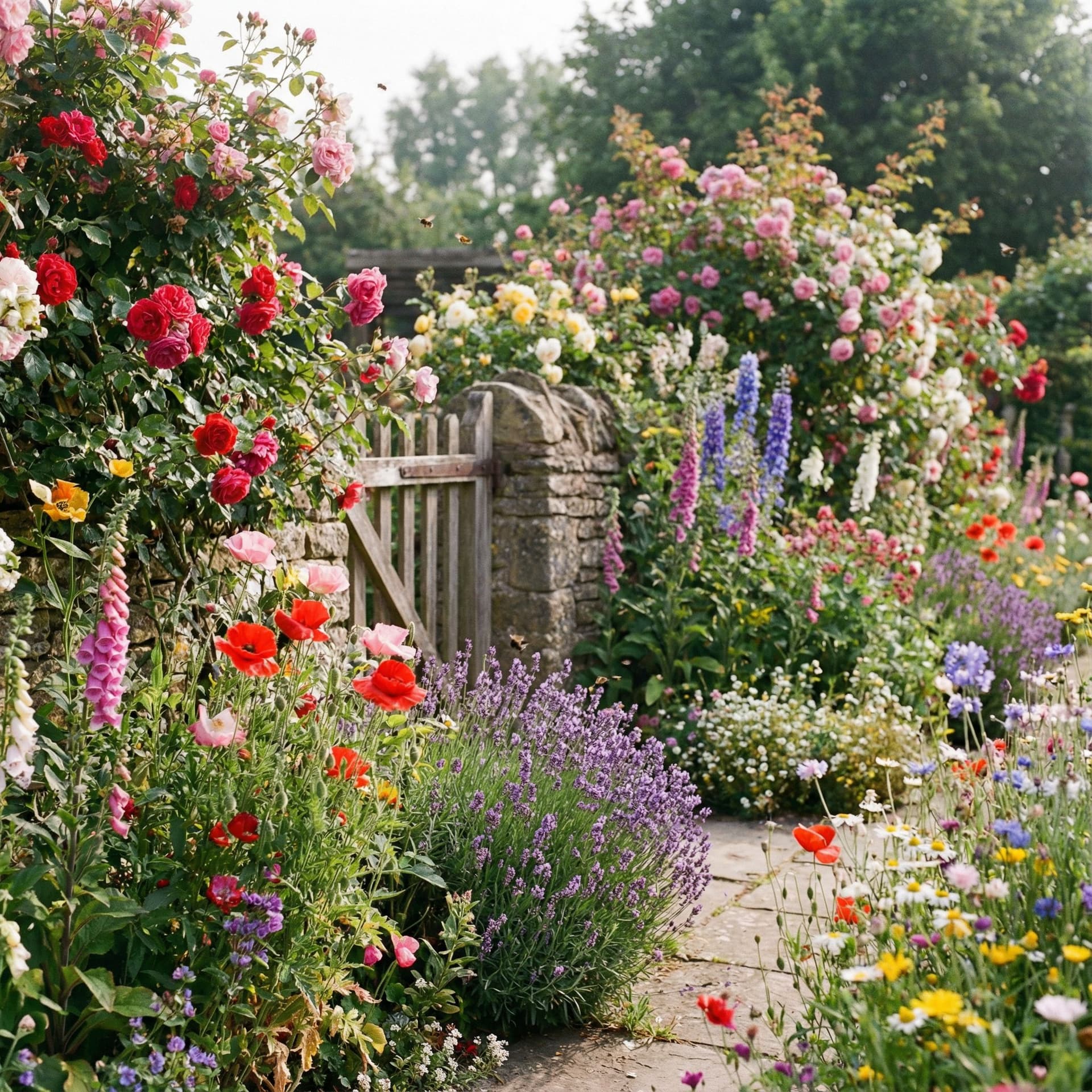 AI generated: flowers
