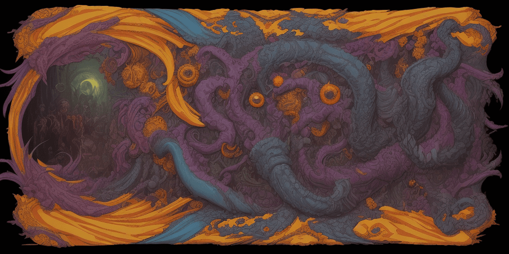 AI generated: (Text:"UNCUT"text)++++++++, Comic Book Vibrancy, Forced Perspectives, Streetart, (Pre-Raphaelite Bea...