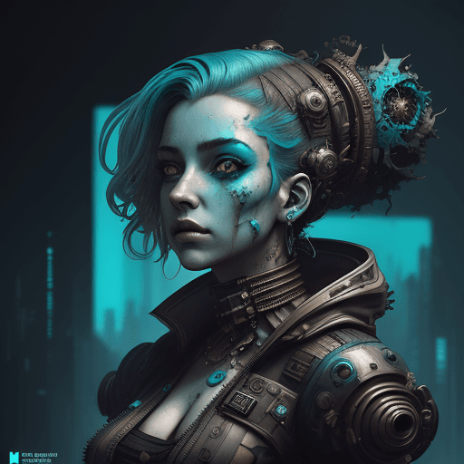 AI generated: the best of the art gallery's, in the style of oliver wetter, alberto seveso, cyberpunk dystopia, da...
