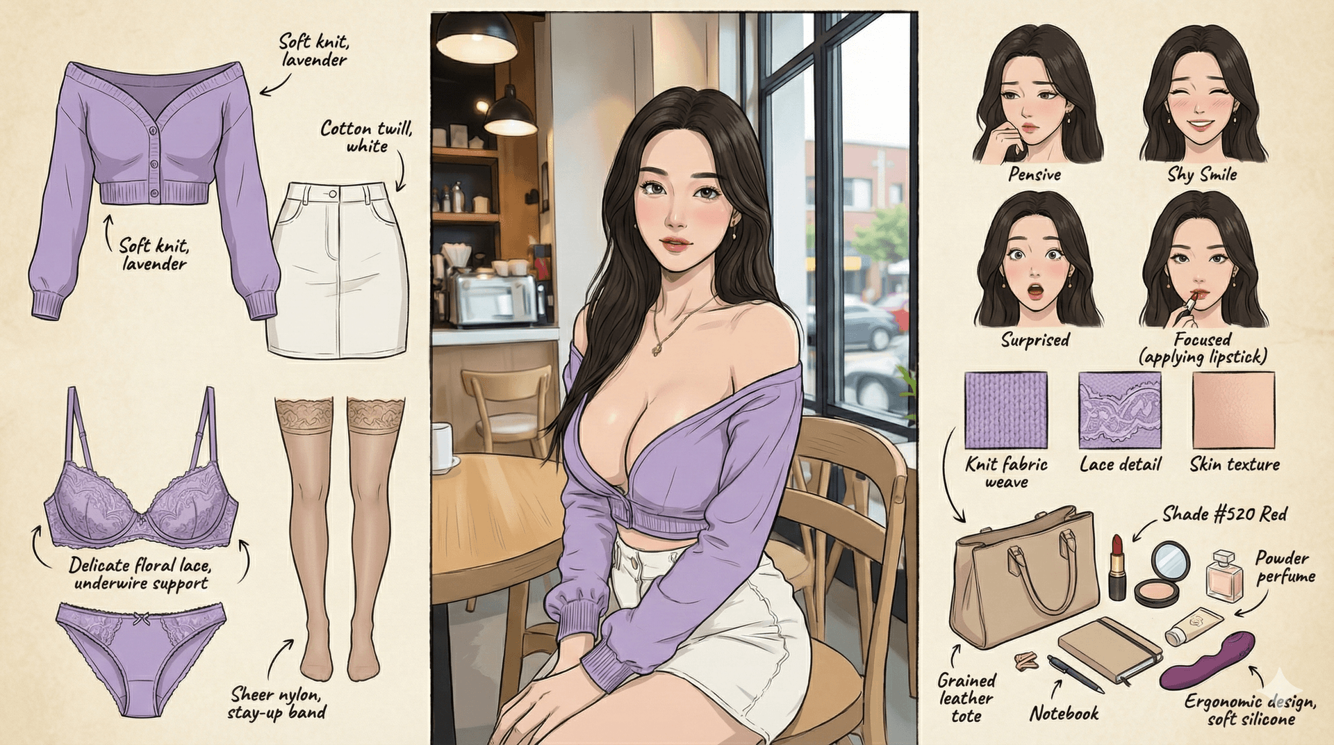 AI generated: Role (Character Design)

You are a top-tier game and anime concept artist, specializing in creatin...