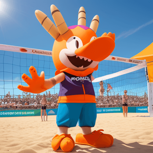 AI generated: mascot beachvolleyball
technik "pokey"

